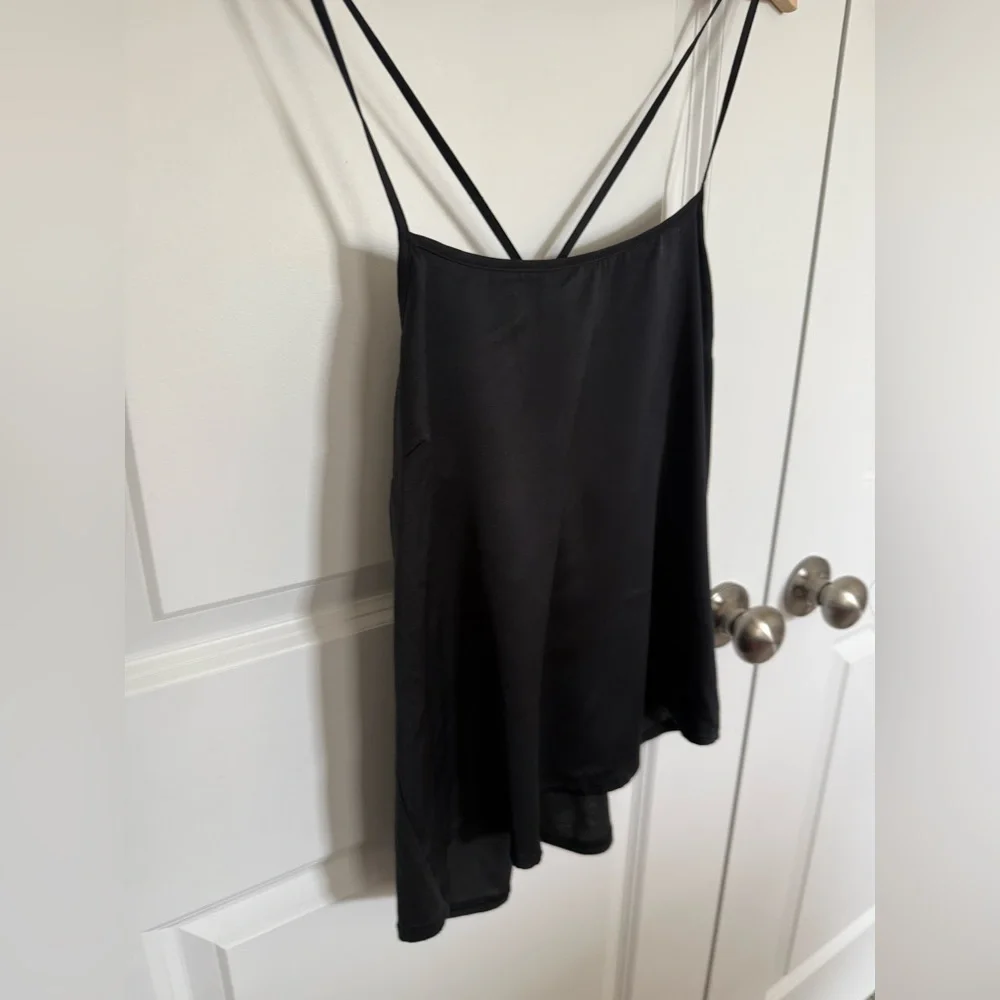 Victoria’s Secret Black Women's Top Silk and Cotton Size M - Picture 2 of 6